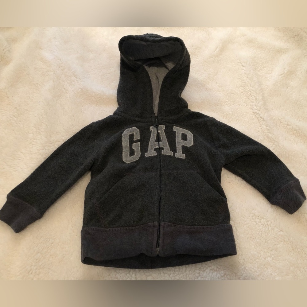 GAP Kids Charcoal Gray Hoodie